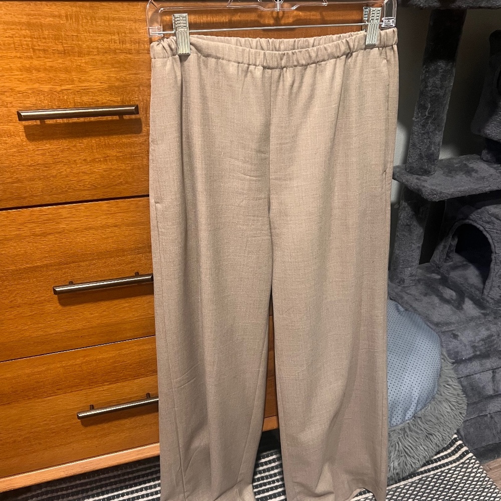Banana republic Flannel pull on trousers